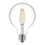 Philips Corepro LED Globe E27 Filament Clear 95mm 7W 806lm - 827 Extra Warm White | Replaces 60W Philips Corepro LED Globe E27 Filament Clear 95mm 7W 806lm - 827 Extra Warm White | Replaces 60W