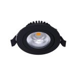 Noxion LED Adjustable Slim Spot Black Round 5W 550lm 60D - 940 Cool White | 85mm - IP54 - Dimmable - Best Colour Rendering Noxion LED Adjustable Slim Spot Black Round 5W 550lm 60D - 940 Cool White | 85mm - IP54 - Dimmable - Best Colour Rendering