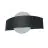 Ledvance LED Wall Light Endura Style Shield Dark Grey 11W 400lm - 830 Warm White 