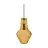 Ledvance Vintage 1906 Pendant Glass Carved Orange | E27