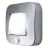 Ledvance LED Nightlight Nightlux Hall Silver 0.25W - 840 Cool White | Motion and Light Sensor