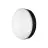 Ledvance Surface Bulkhead 250 Black 10W 800lm - 830 Warm White | Emergency 3H - IP65