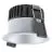 Ledvance LED  SPOT DARKLIGHT Aluminium Silver 8W 680lm 36D - 930 Warm White | Cutout 68mm - IP44 - Best Colour Rendering -  Dimmable