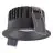 Ledvance LED  SPOT FIX Aluminium Black 8W 640lm 36D - 927 Extra Warm White | Cutout 68mm - IP44 - Best Colour Rendering -  Dimmable