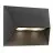 Nordlux Pontio Outdoor Wall Light Aluminium Black | Suitable for 2x GU10