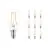Multipack 10x Philips Corepro LEDluster E14 Ball Filament Clear 2W 250lm - 827 Extra Warm White | Replaces 25W