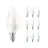 Multipack 10x Philips Corepro LEDcandle E14 Frosted 7W 806lm - 822-827 Dim To Warm | Dimmable - Replaces 60W