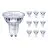Multipack 10x Philips Corepro LEDspot GU10 PAR16 4W 345lm 36D - 830 Warm White | Replaces 50W