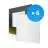Multipack 6x LED Panel Backlit 36W 3240lm - 840 Cool White | 60x60cm - UGR 