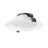 LED Downlight ORTHO Aluminium White 15W 1575lm 90D - 830-850 Tunable White | Cutout 170mm - IP22 - Optional Dimmable