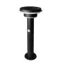 Ledvance LED Bollard Endura Style Double Circle Black 6W 400lm - 830 Warm White | Solar - Motion and Light Sensor 