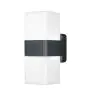 Ledvance Smart+ Wifi Wall Light Cube Dark Grey Outdoor 13.5W 950lm - 830 Warm White | RGBW - Dimmable