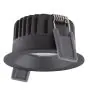 Ledvance LED SPOT FIX Aluminium Black 8W 680lm 36D - 930 Warm White | Cutout 68mm - IP44 - Best Colour Rendering - Dimmable