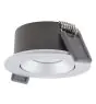 Ledvance LED SPOT AIR ADJUST Aluminium Silver 4W 320lm 36D - 930 Warm White | Cutout 68mm - IP23 - Best Colour Rendering - Dimmable