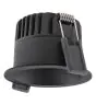 Ledvance LED SPOT DARKLIGHT Aluminium Black 8W 640lm 36D - 927 Extra Warm White | Cutout 68mm - IP44 - Best Colour Rendering - Dimmable