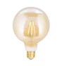 WIZ Smart Wifi E27 Globe Filament Amber 125mm 6.5W 720lm - 820-845 Tunable White | Dimmable - Replaces 50W