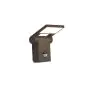 Ansell LED Wall Light Tempo 90D Adjustable Graphite 10W 738lm - 840 Cool White | IP54 - Motion and Light Sensor