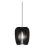 Nordlux Pendant Tribeca 24 Black - Wood | E27 Max 60W