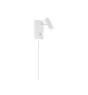 Nordlux LED Wall Light Omari White 3.2W 320lm 41D - 827 Extra Warm White | Dimmable - Tiltable