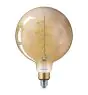 Philips Classic LEDglobe E27 200mm Filament Gold 7W 470lm - 818 Extra Warm White | Dimmable - Replaces 40W