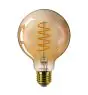 Philips Classic LEDglobe E27 Filament Amber 95mm 4W 250lm - 818 Extra Warm White | Dimmable - Replaces 25W