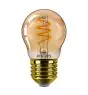 Philips MASTER Value LEDluster E27 Ball Gold 2.6W 136lm - 818 Extra Warm White | Replaces 15W