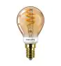Philips Master Value LEDluster E14 Ball Filament Clear 2.6W 136lm - 918 Extra Warm White | Best Colour Rendering - Dimmable - Replaces 15W