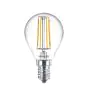 Philips Master Value LEDluster E14 Ball Filament Clear 3.4W 470lm - 927 Extra Warm White | Best Colour Rendering - Dimmable - Replaces 40W