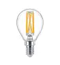 Philips Master Value LEDluster E14 Ball Filament Clear 3.4W 470lm - 927 Extra Warm White | Best Colour Rendering - Dimmable - Replaces 40W