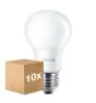 Multipack 10x Philips Corepro LEDbulb E27 Pear Frosted 8W 806lm - 830 Warm White | Replaces 60W