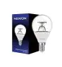 Noxion Lucent Lustre LED E14 Ball Clear 5.5W 470lm - 822-827 Dim To Warm | Dimmable - Replaces 60W