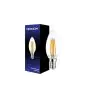 Noxion Lucent LED E14 Candle Filament Clear 4.5W 470lm - 827 Extra Warm White | Dimmable - Replaces 40W