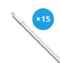 Multipack 15x LED Waterproof Batten 50W 5500lm - 840 Cool White | 150cm