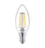 Philips Corepro LEDcandle E14 Filament Clear 4.3W 470lm - 840 Cool White | Replaces 40W
