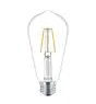 Philips Corepro LEDbulb E27 Edison Filament Clear 4W 470lm - 827 Extra Warm White | Replaces 40W