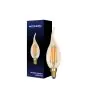 Noxion Lucent LED E14 Bent-tip Candle Filament Amber 4.1W 350lm - 822 Extra Warm White | Dimmable - Replaces 40W
