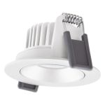 Ledvance LED  SPOT ADJUST Aluminium White 8W 680lm 36D - 930 Warm White | Cutout 68mm - IP20 - Best Colour Rendering -  Dimmable
