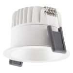 Ledvance LED  SPOT DARKLIGHT Aluminium White 8W 720lm 36D - 940 Cool White | Cutout 68mm - IP44 - Best Colour Rendering -  Dimmable