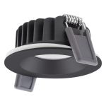 Ledvance LED  SPOT AIR FIX Aluminium Black 6W 510lm 36D - 930 Warm White | Cutout 68mm - IP65 - Best Colour Rendering -  Dimmable