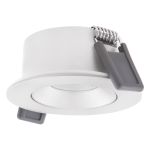 Ledvance LED  SPOT AIR ADJUST Aluminium White 4W 320lm 36D - 930 Warm White | Cutout 68mm - IP23 - Best Colour Rendering -  Dimmable