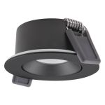 Ledvance LED  SPOT AIR ADJUST Aluminium Black 4W 320lm 36D - 930 Warm White | Cutout 68mm - IP23 - Best Colour Rendering -  Dimmable