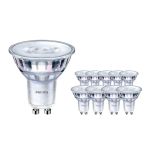 Multipack 10x Philips Corepro LEDspot GU10 PAR16 3.5W 255lm 36D - 827 Extra Warm White | Replaces 35W