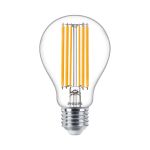 Philips Classic LEDbulb E27 Pear Filament Clear 13W 2000lm - 827 Extra Warm White | Replaces 120W