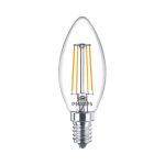 Philips MASTER Value LEDcandle E14 Filament Clear 3.4W 470lm - 927 | Best Colour Rendering - Dimmable – Replaces 40W