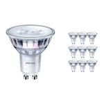 Multipack 10x Philips Corepro LEDspot GU10 PAR16 2.7W 215lm 36D - 827 Extra Warm White | Replaces 25W