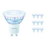 Multipack 10x Philips MASTER Value LEDspot GU10 PAR16 6.2W 575lm 36D - 930 Warm White | Best Colour Rendering - Dimmable - Replaces 80W