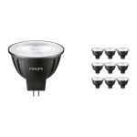 Multipack 10x Philips Master LEDspot GU5.3 MR16 7.5W 621lm 24D - 930 Warm White | Best Colour Rendering - Dimmable - Replaces 50W