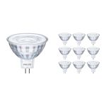 Multipack 10x Philips Corepro LEDspot GU5.3 MR16 4.4W 345lm 36D - 827 Extra Warm White | Replaces 35W