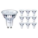Multipack 10x Philips Corepro LEDspot GU10 PAR16 4.9W 460lm 36D - 830 Warm White | Replaces 65W