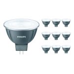 Multipack 10x Philips Master LEDspot GU5.3 MR16 7.5W 621lm 36D - 930 Warm White | Best Colour Rendering - Dimmable - Replaces 50W